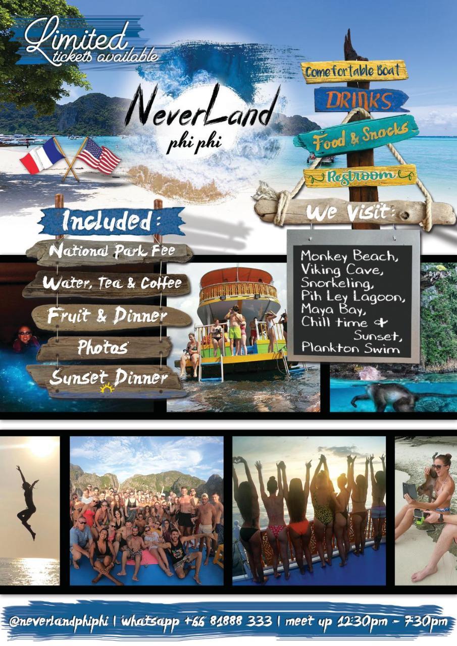 Neverland Dorm Phi Phi Adaları Dış mekan fotoğraf
